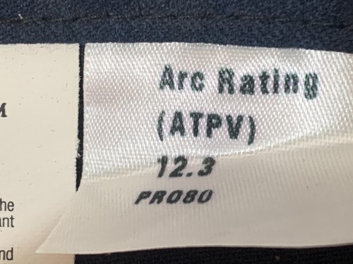 Workrite Flame Resistant 8 Pro Work Pant Navy Blue HRC2 Size 40 X 31 - Picture 7 of 8