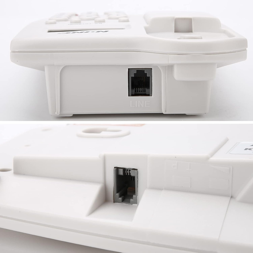 Téléphone Fixe Filaire À Fixation Murale Avec Identification De L'Appelant Pour - Zdjęcie 9 z 12