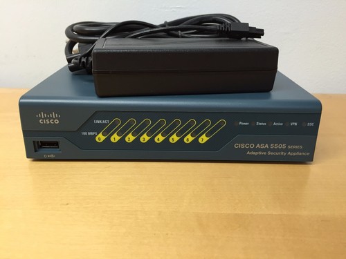 Cisco ASA5505-SEC-BUN-K9 Security Plus License Unlimited User Firewall Fast Ship