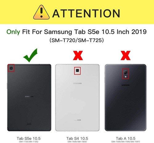 Case for Samsung Galaxy Tab S 5e 10.5 Inch 2019, Strong Magnetic Ultra Slim - Picture 10 of 16