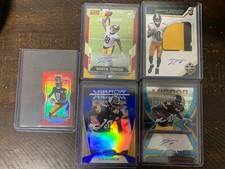 5 Card 1/1 Lot: Diontae Johnson Auto Autograph ALL JERSEY NUMBER #18 STEELERS