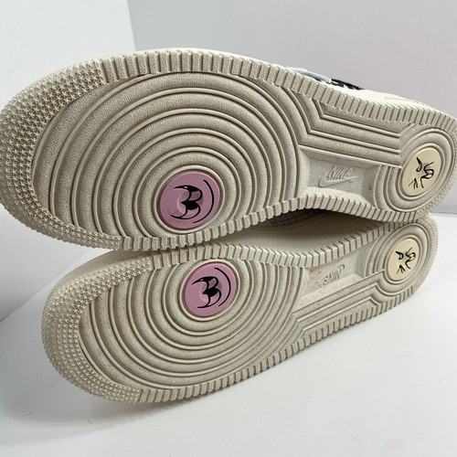 Nike Air Force 1 '07 PRM 2 Light Soft Crimson Pink/Sail Zine Men's 11 CI0066-600 - Picture 7 of 9
