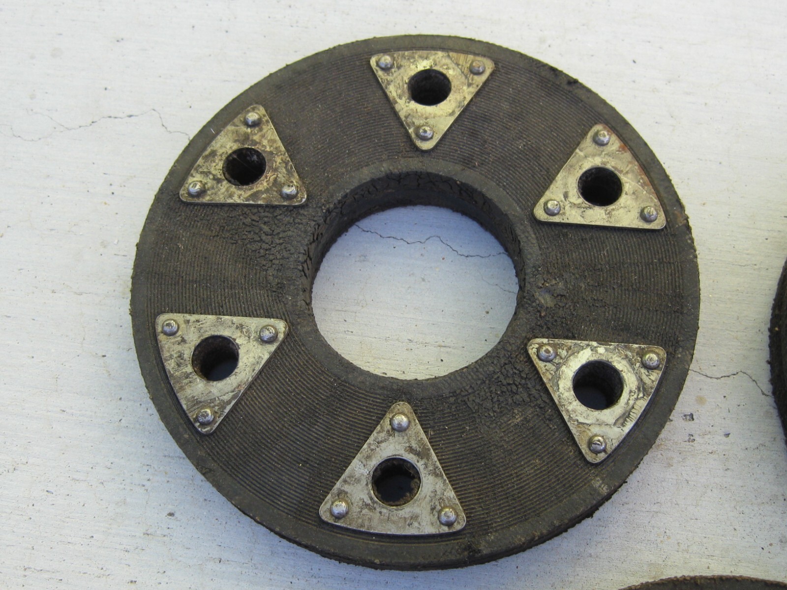 3 1920's-30's PRE WAR BUGATTI T57 TYPE 57 51 BRAMPTON COUPLING DRIVE SHAFT DISC