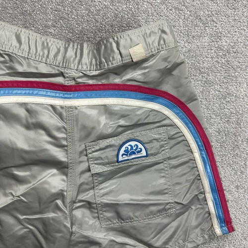 SUNDEK Herren USA Badehose Shorts Gr. XS Beach Surf Boxer Badeshorts 16103 Grau - Bild 5 von 7