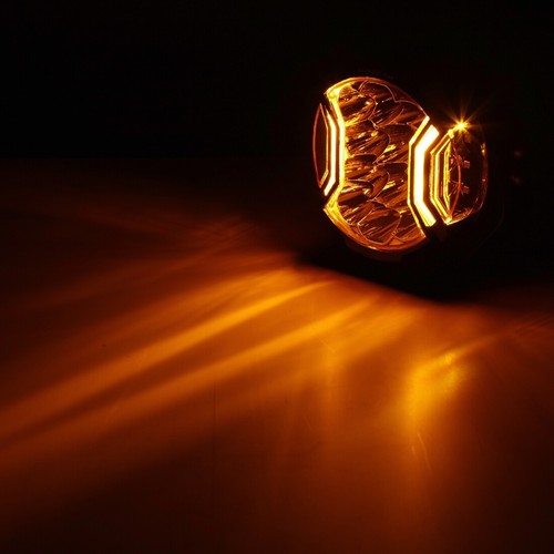 2pcs AUXBEAM 5" LED Work Light Spot Beam Pods Amber Side Shooter DRL for Toyota - Picture 7 of 12