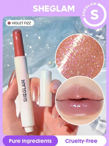 SHEGLAM Pout Perfect Shimmer Lip Plumper Rosa Fenicottero Vacanze Glam Regalo Essenti - Foto 31 di 57