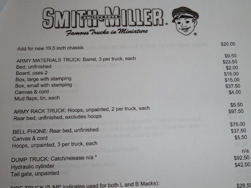 Smith Miller COMPLETE Wooden Bed and Load Set **FREE SHIPPING** - Picture 2 of 14