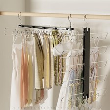 Tank Top Hanger, 2 Pack Space Saving Bra Hangers, Non-Slip Hanging Sport Bras