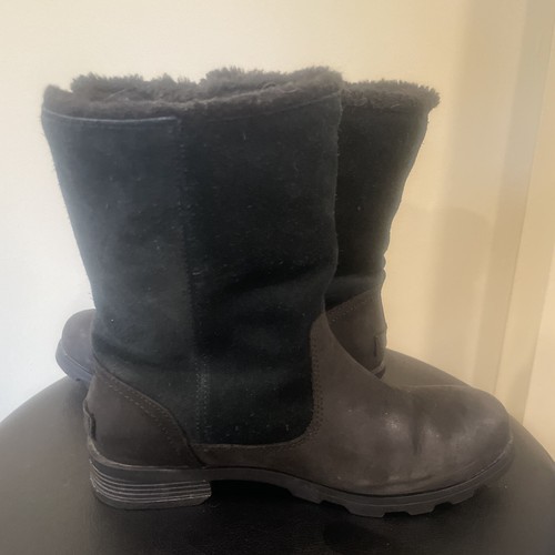 Sorel Women's Emelie Foldover, Quarry Winter Boots, Size 7 - Picture 3 of 10