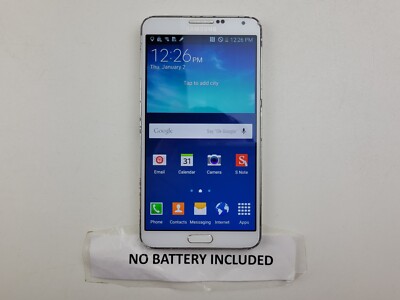 Samsung Galaxy Note 3 (SM-N900A) 32GB (AT&T) - POOR CONDITION - Clean IMEI