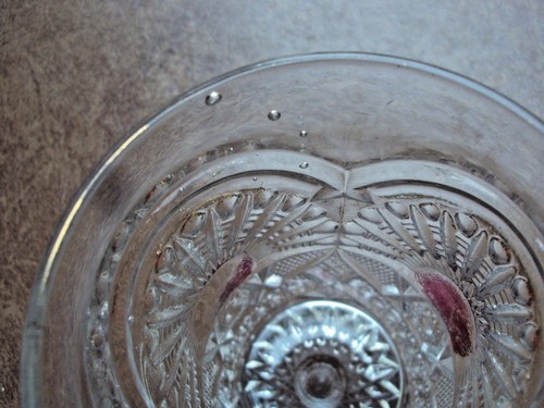 EAPG C. 1908 RISING SUN aka Sunshine Tumbler, Ruby Flash - U.S. Glass #3 - Picture 8 of 9