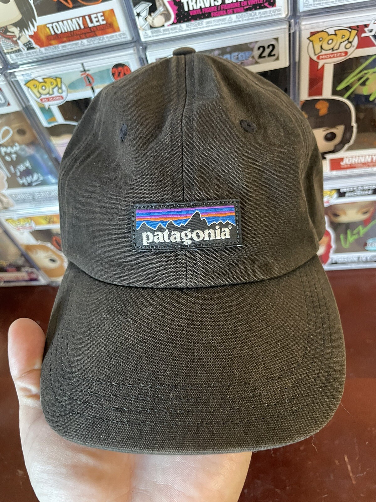Patagonia P-6 Strapback Hat / Cap Basic Logo / Bl… - image 1