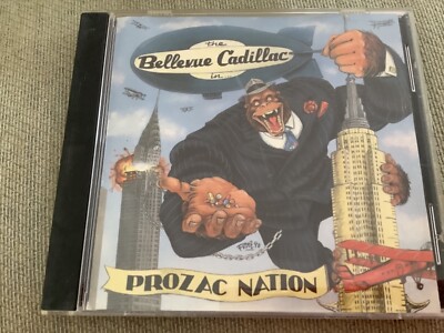 Bellevue Cadillac Prozac Nation  SIGNED CD