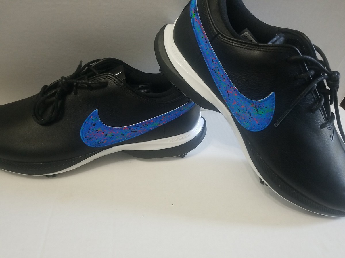 Custom! Nike Men Size 11 Air Zoom Victory Tour 2 Golf Shoes Black