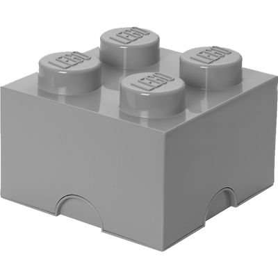 Room Copenhagen LEGO Storage Brick 4 grau, Aufbewahrungsbox