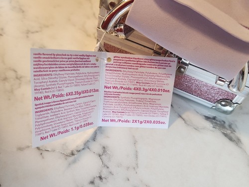 Claires Club Kids Glitter Makeup Set W/ Pink Glitter Case & Handle - Picture 5 of 7