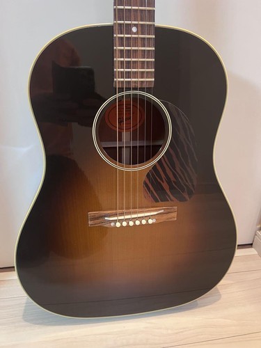 Acoustic Guitar Gibson Custom Shop 1942 J-45 Banner Adirondack Red Spruce Top - Picture 5 of 11