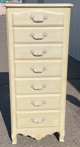 Ethan Allen Country French Lingerie Chest 7 Drawers 26-5224 647 White Legacy - Picture 9 of 20