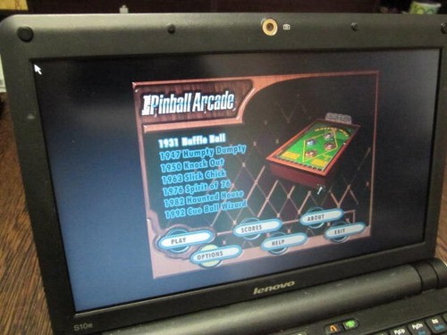 Lenovo Ideapad S10e XP Pro Laptop MS Works Pinball Cool Retro Games Battery - Picture 9 of 11