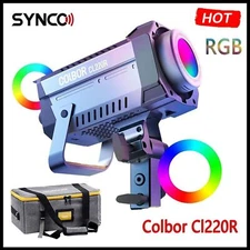 COLBOR CL220R RGB 200W COB LED Video Light APP Control 2700K-6500K Full Color 