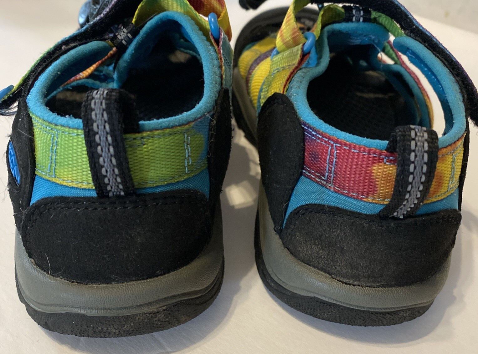 Sandali Keen Kids Newport H2 arcobaleno tie dye scarpe da trekking acqua US 2 giovani