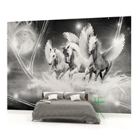 Horses Girls Bedroom Photo Wallpaper Wall Mural Room Decor 590veve Horses Girls Bedroom Photo Wallpaper Wall Mural Room Decor 590veve