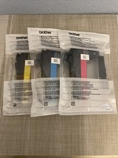 New Genuine Brother LC3033 XXL Cyan Magenta Yellow 3PK Ink Cartridges