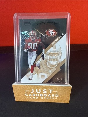 2020 Panini Black - Jerry Rice #85 Copper /25