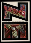 1973 1974 Topps Monster Initials # Z E