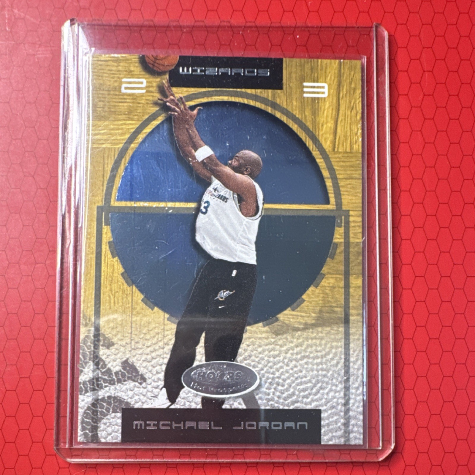 Fleer 2001-02 Hoops Hot Prospects #17 Michael Jordan Washington Wizards