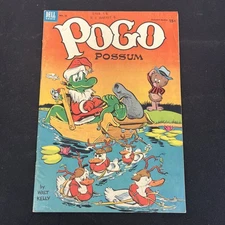 1953 Pogo Possum #11 VERY FINE 8.0 Christmas Cover
