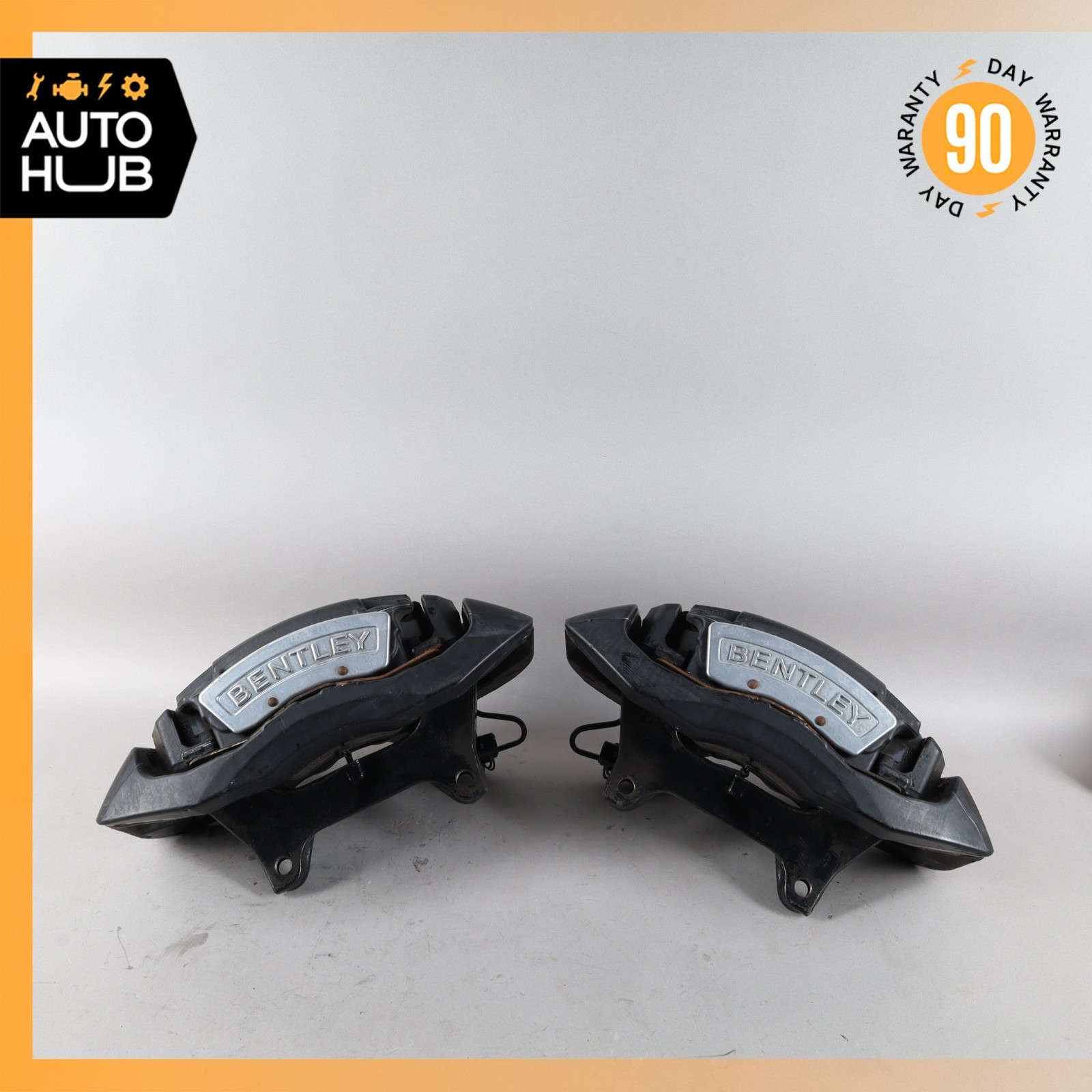 03-18 Bentley Flying Spur GT GTC Front Brake Calipers Left & Right Set OEM 40k
