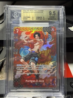 Portgas.D.Ace (SP) OP02-013 Two Legends Foil for sale online | eBay