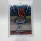 2025-26 Topps Chrome Autograph Rookie Yang Hansen #TAIR-YH Blue Refractor /150