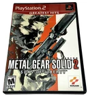 Metal Gear Solid 2 PS2 NTSC US/CAN PlayStation 2 Greatest Hits *Complete*