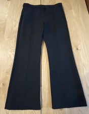 Tory Burch Stacey dress pants women’s Black Size 12 Stretch Flared Leg