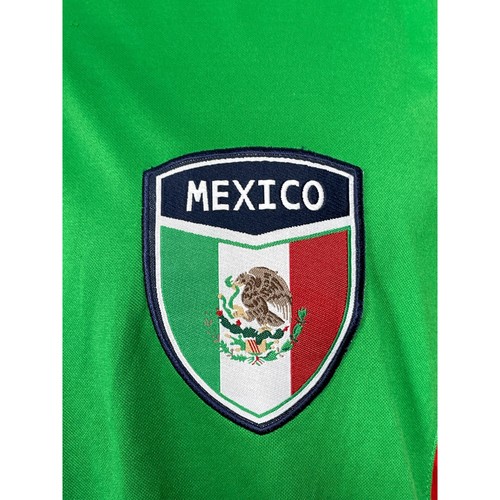 Mexiko #10 grün Retro Stil Fußball Trikot Herren LARGE - Bild 3 von 15