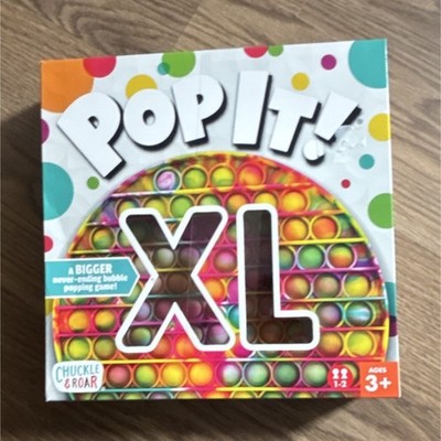 Chuckle & Roar Pop It! XL Tie-Dye Bubble Popping Sensory Toy 9'' Ages 3+