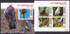 YX1192 2020 TOGO LOROS AVES FAUNA #8395-8398+BL1953 MNH