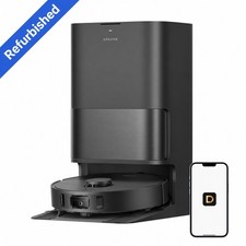 DREAME D30 Ultra Black Robot Vacuum 25kPa|Certified Refurbished