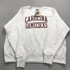 South Carolina Gamecocks Sweatshirt Mens XL Gray Champion Reverse Weave NCAA NWT