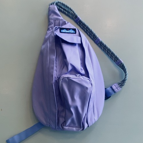 KAVU Rope Sling Bag Crossbody Schulter Wander Rucksack Lavendel Lila NEU - Bild 3 von 8