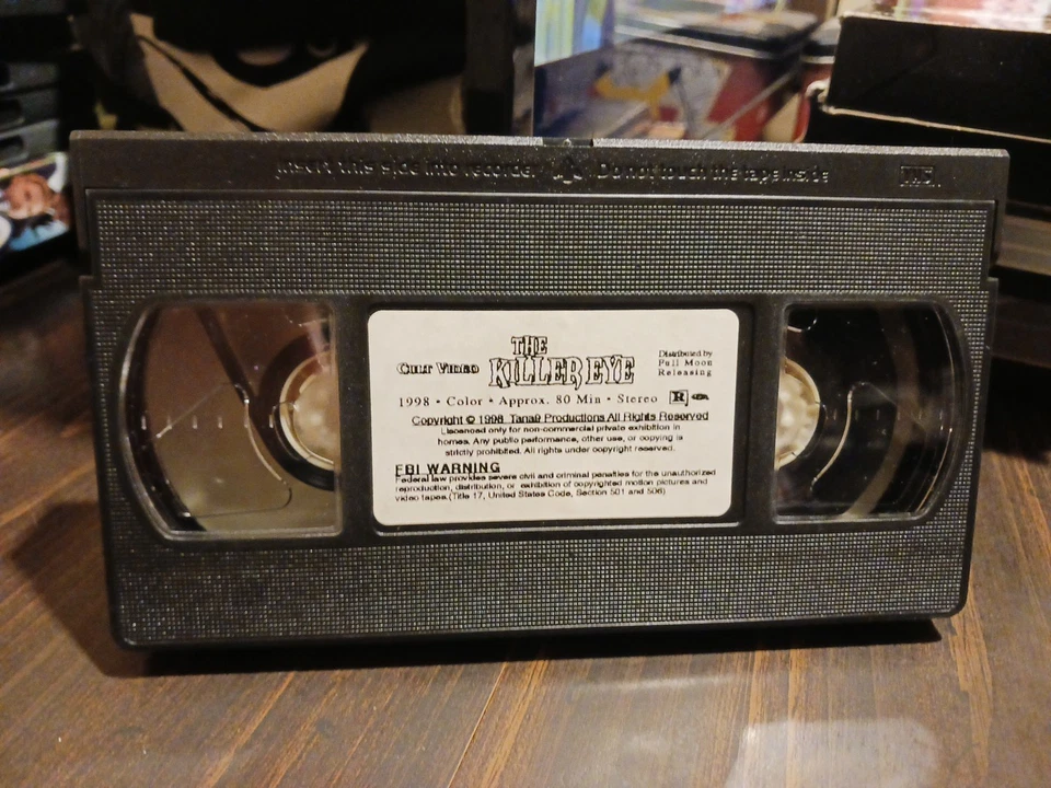 The Killer Eye VHS Unrated Full Moon Cult Video 1998 Video Update - Image 3 of 3