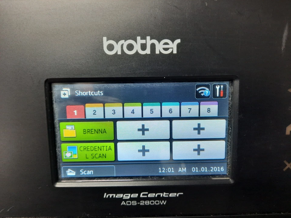 Brother ADS-2800W Wireless Document Scanner-(Powers On)-UNTESTED - Image 3 of 4