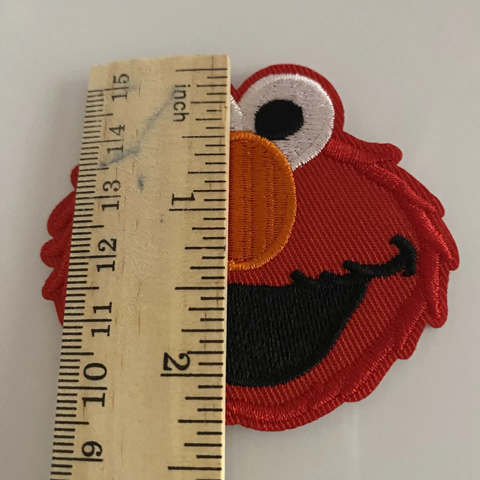 ELMO  IRON ON PATCH. SO AWESOME! FREE STICKER WITH PURCHASE - Image 2 of 3