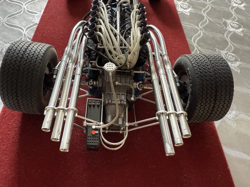 Bandai 1/12 Matra F1 MS11–Jean-Pierre Beltoise 1968–Raro kit modellino vintage costruito - Immagine 3 di 4