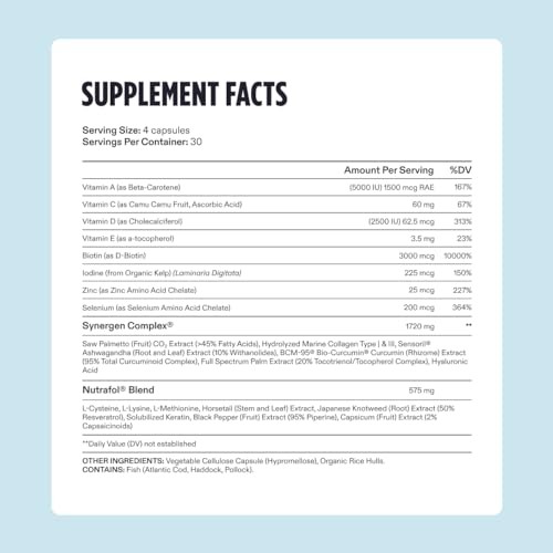Nutrafol Men's Hair Growth Supplements 3 month supply - Picture 7 of 11