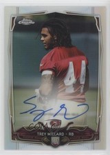 2014 Topps Chrome Refractor Rookie Auto /150 Trey Millard #221 Auto 0x1