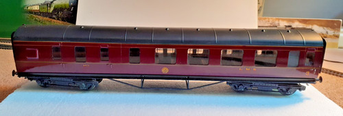 EXLEY SPUR O - L.M.S. BREMSENDE 3. KLASSE FLURWAGEN 8616 WEINROT | Zustand: Used