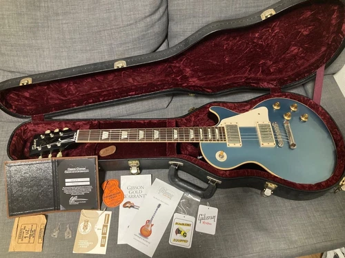 Gibson Custom Shop Les Paul Standard 1957 Vos Pelham Blue 2012 Lpr-7 Kara